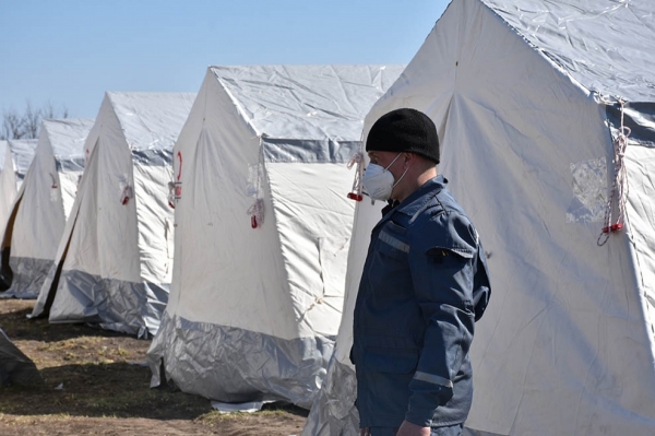 В Днепропетровской области людей на обсервацию будут селить в палатки