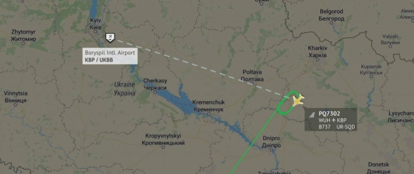 Самолет с эвакуированными из Уханя приземлился в Харькове: пассажиры и экипаж готовятся к обсервации