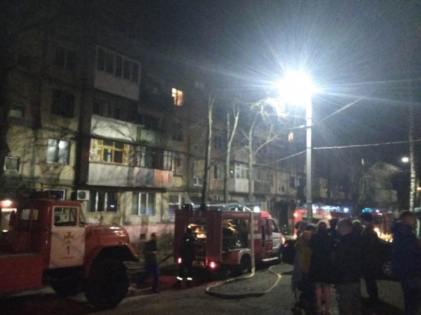 В Виннице загорелась многоэтажка: есть погибший
