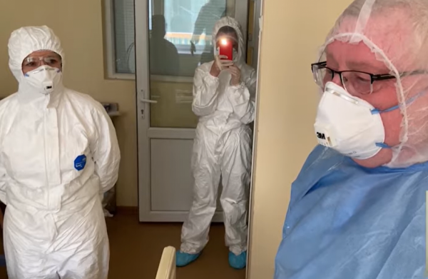 Как и в каких условиях лечат больных коронавирусом в Киеве: опубликовано видео