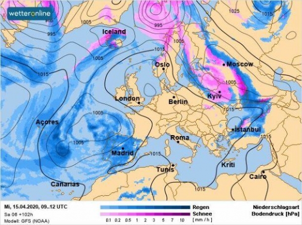 Идет арктический холод со снегопадами: синоптик дала прогноз на Вербное воскресенье и неделю
